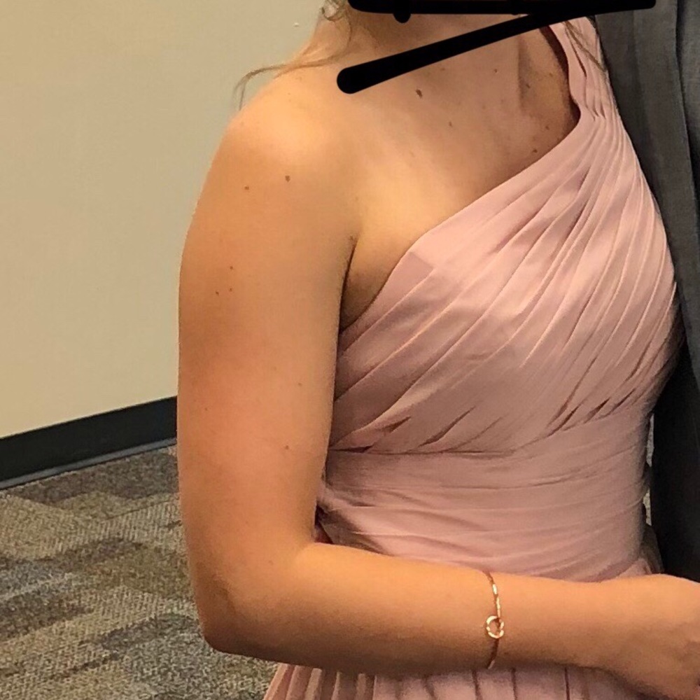 Light pink/blush bridesmaids dress